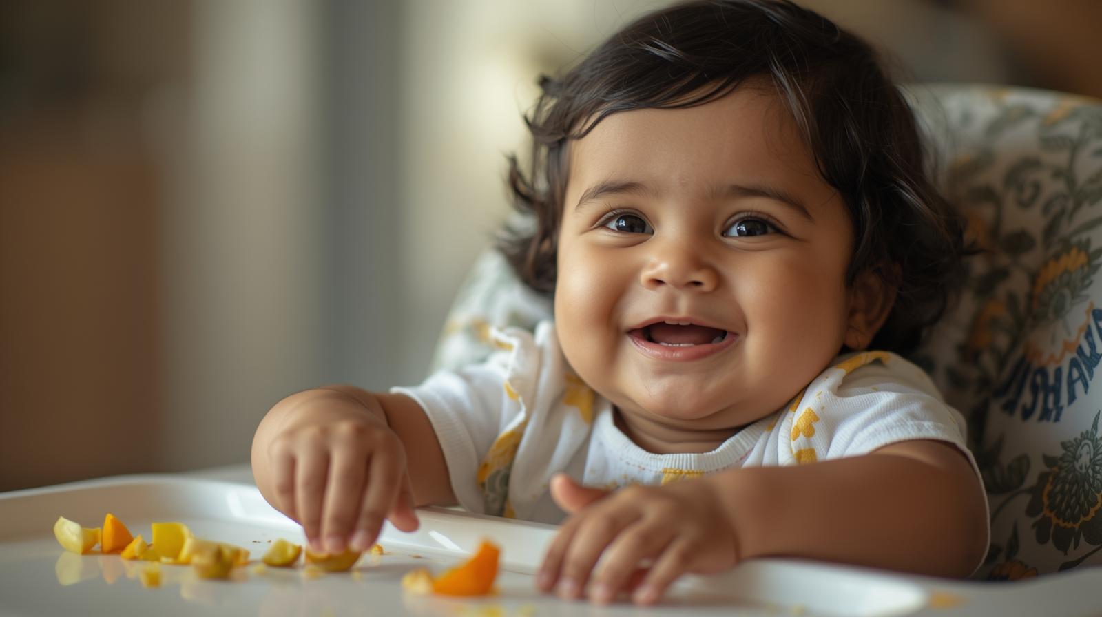 Child’s first finger food